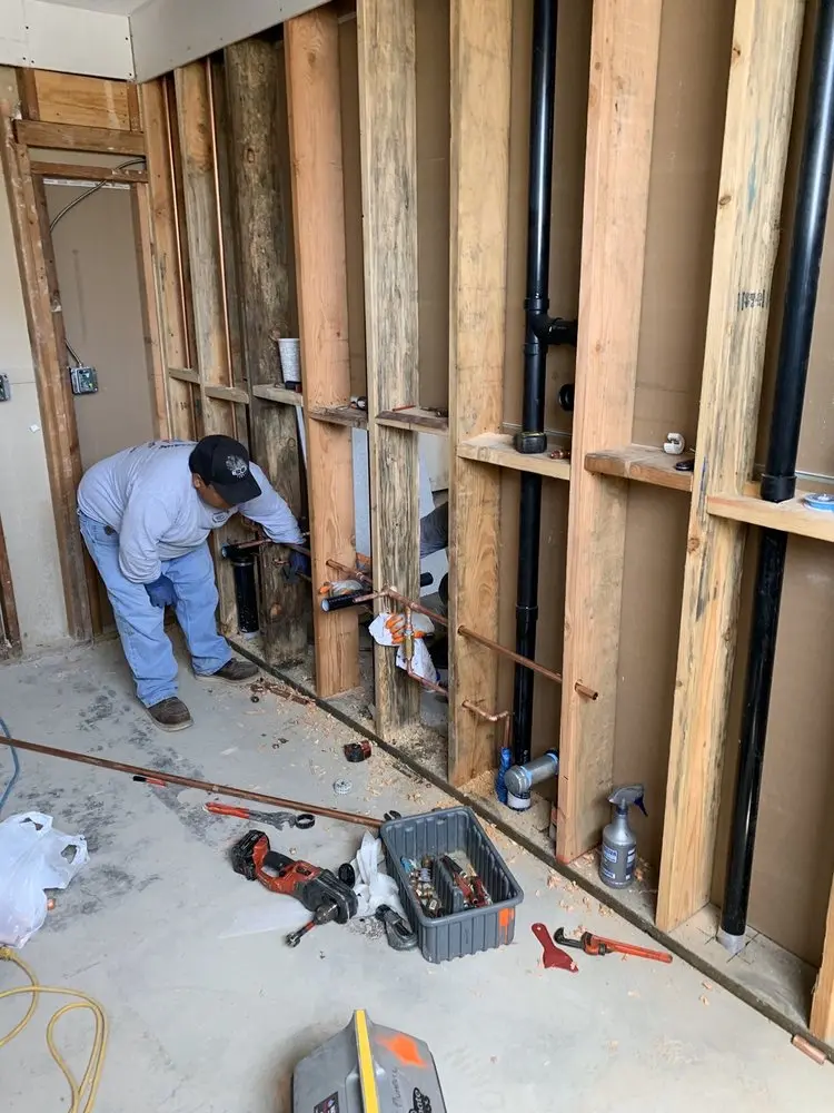 Commercial rough-in plumbing for Gas Line Repair in Mentor-on-the-Lake